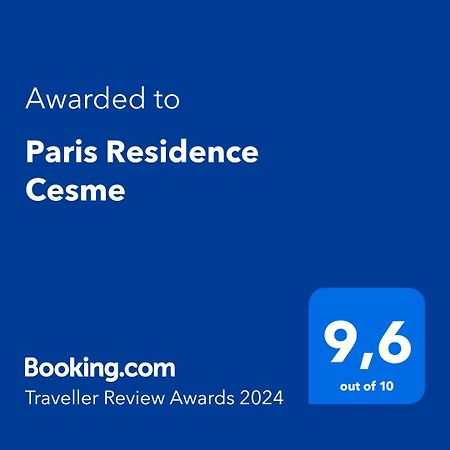Paris Residence Cesme Ngoại thất bức ảnh